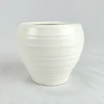 Mikasa SWIRL WHITE Sugar Bowl (No Lid) DJ100 Ribbed White