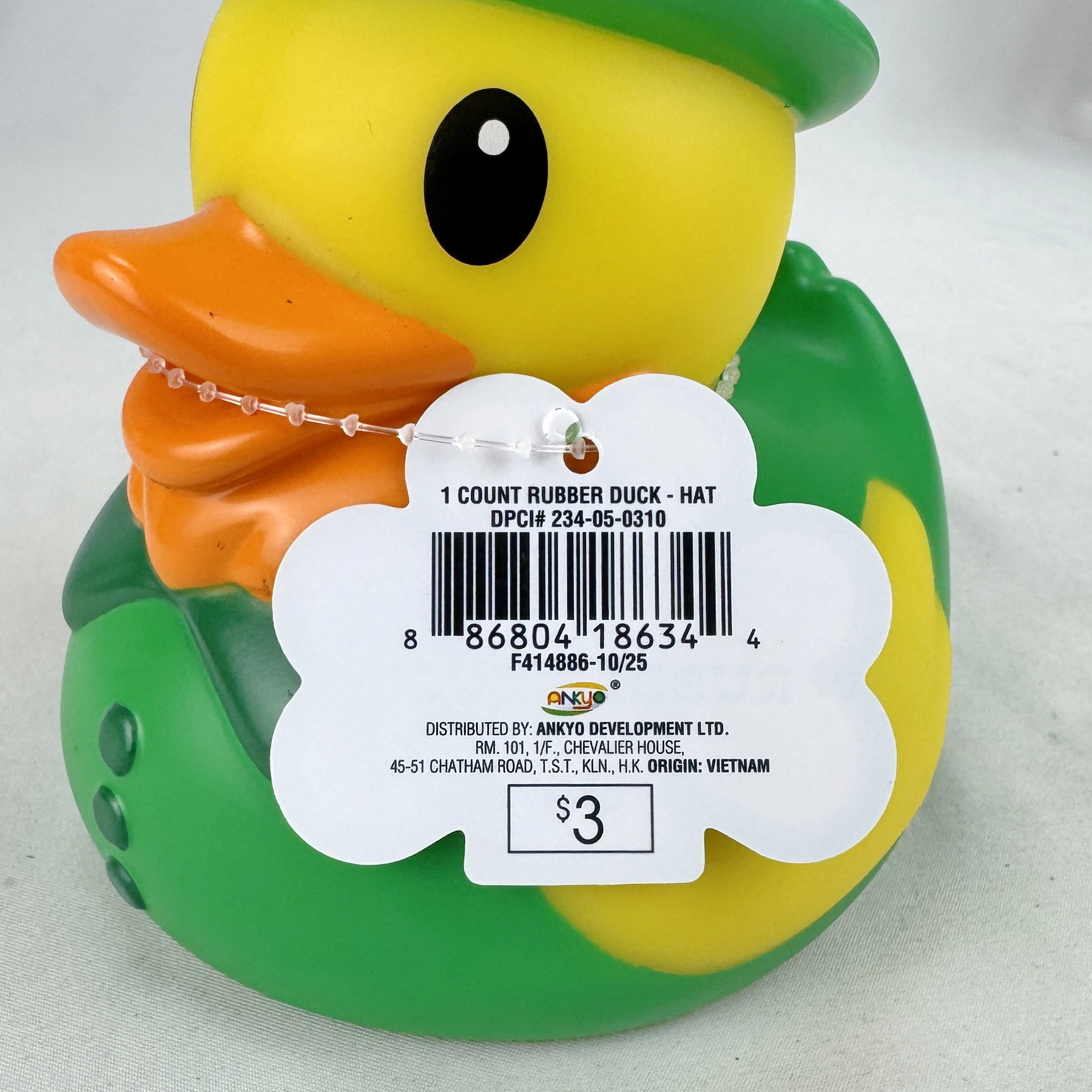 Target Bullseye Oversized Rubber Duck Leprechaun Hat St Patrick's Day New - Image 6