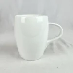 Dansk Classic Fjord White Porcelain Coffee Mug Cup Portugal