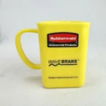 Rubbermaid WaveBrake Mop Bucket Novelty Promo Plastic Mug Yellow Commercial