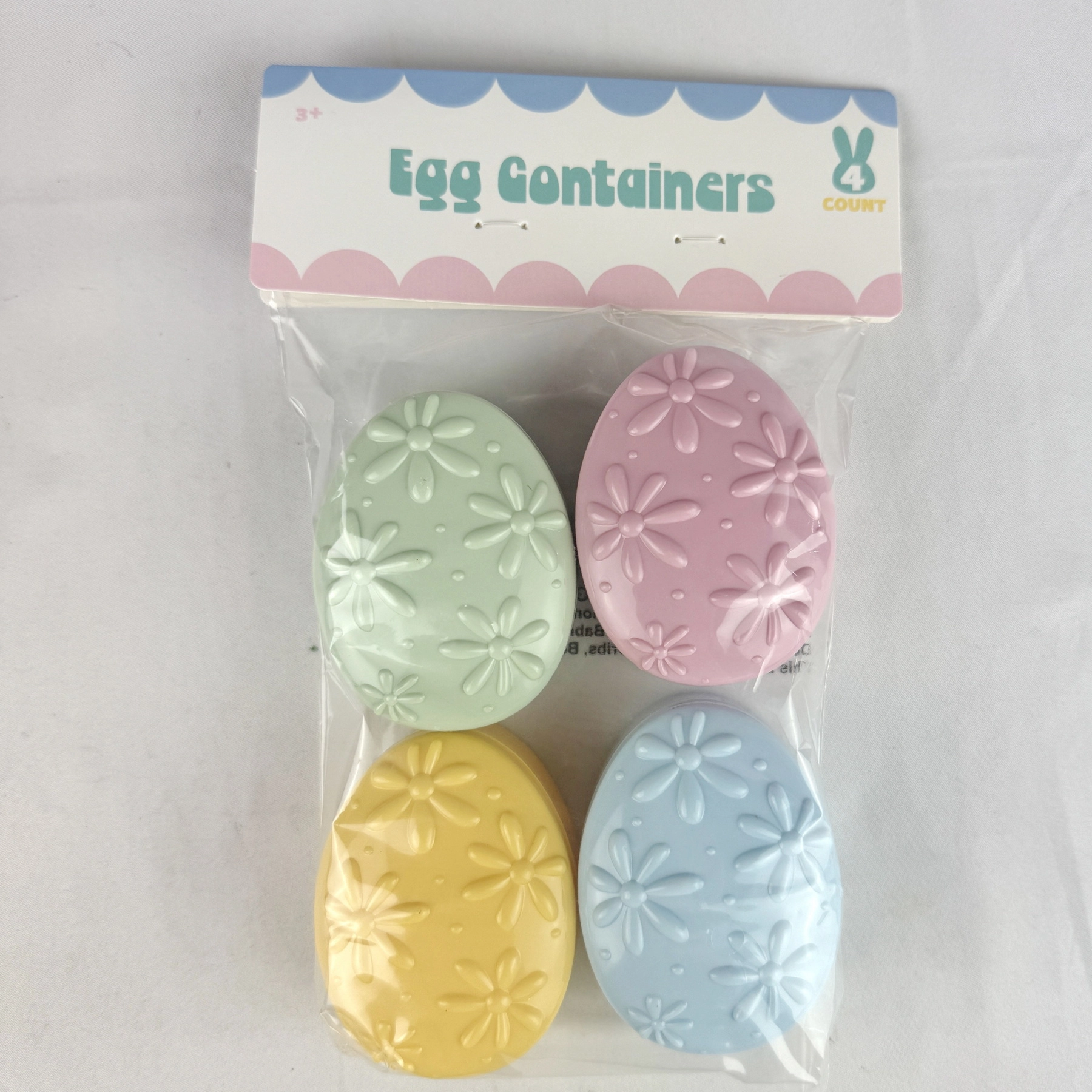 Target Easter EGG Containers 4 Count Bullseye's Playground 2026 Pastel Set - Image 2
