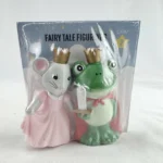 Target Bullseye's Playground Fairy Tale Figurines Princess Mouse Frog King 2pc