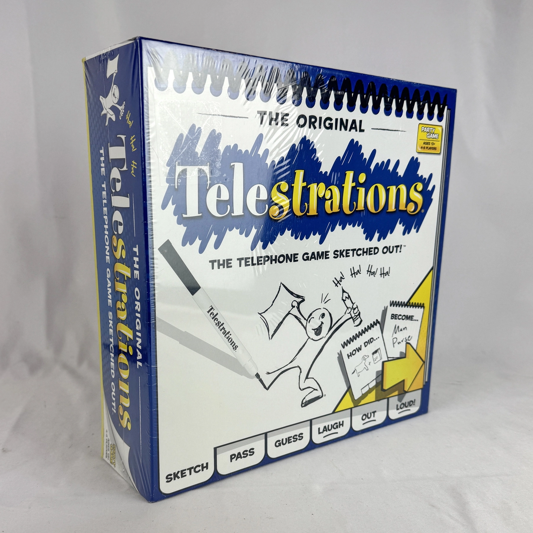 Telestrations The Original Party Game Factory Sealed 4-8 Players Ages 12+