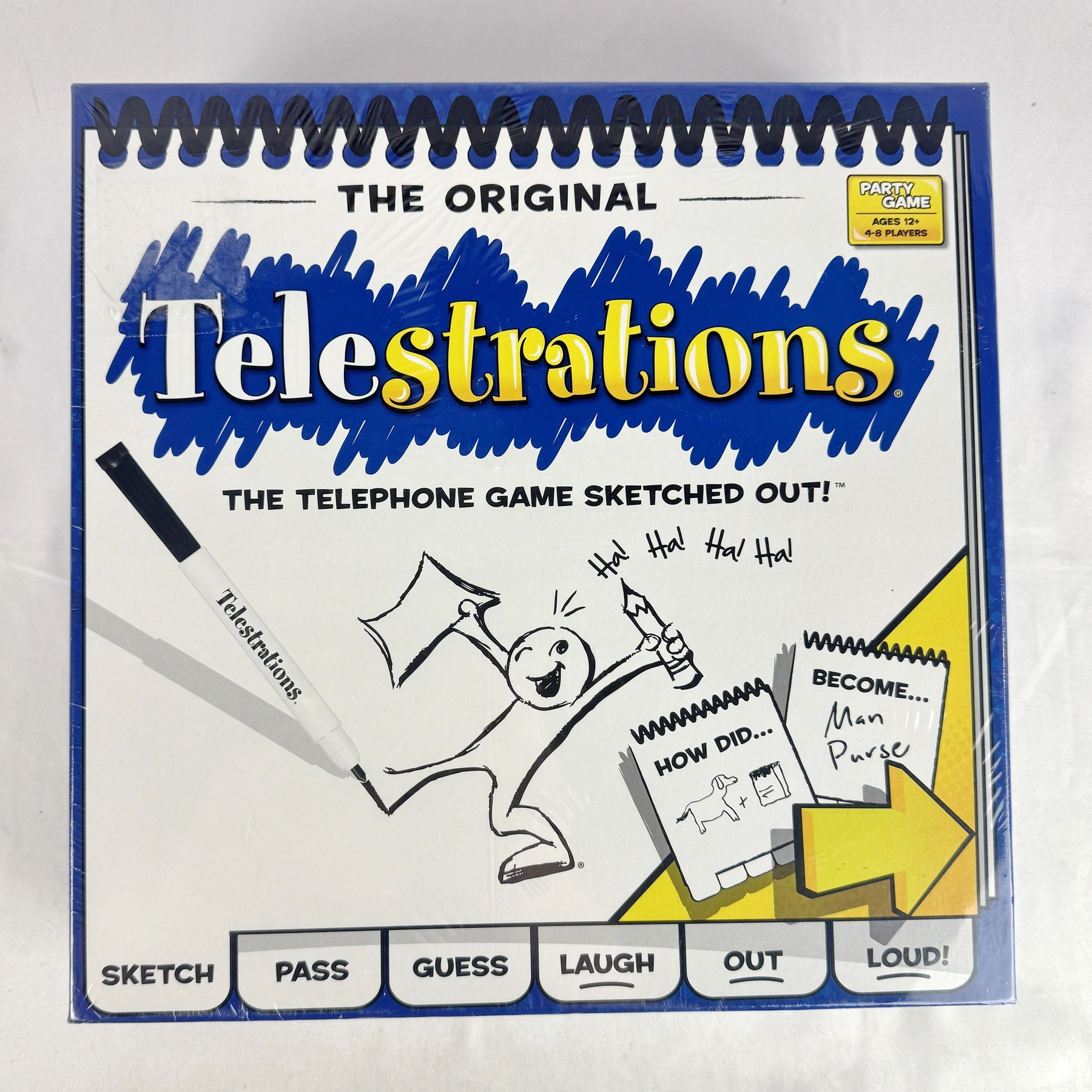 Telestrations The Original Party Game Factory Sealed 4-8 Players Ages 12+ - Image 2