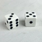 Monopoly 2017 Token Madness  2 Original DICE Replacement Piece