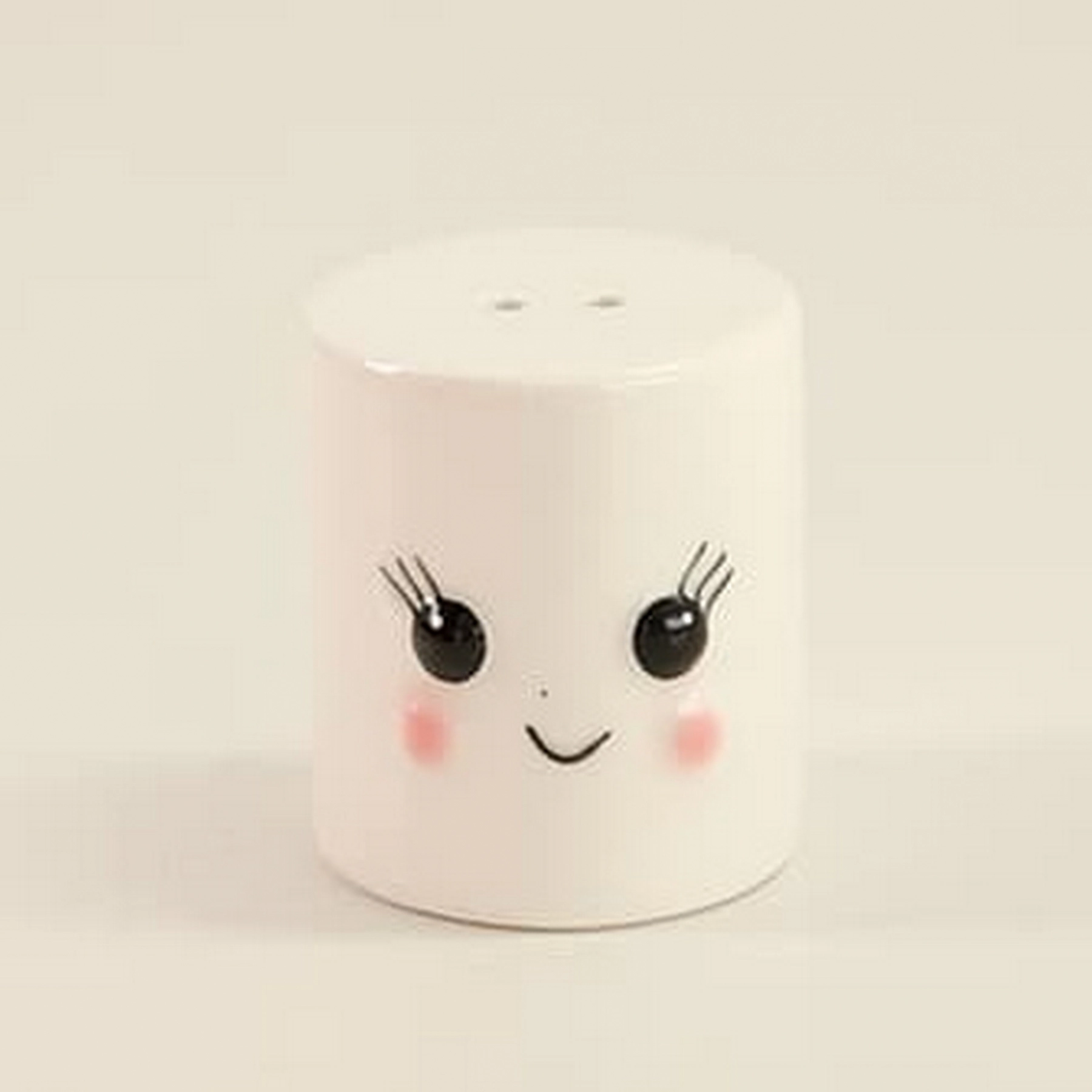 Cracker Barrel MARSHMALLOW Mini Salt Shaker