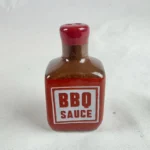Cracker Barrel BBQ SAUCE Mini Salt Shaker