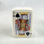 Cracker Barrel PLAYING CARD Mini Salt Shaker