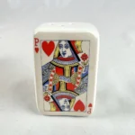 Cracker Barrel PLAYING CARD Mini Pepper Shaker