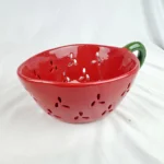 Target Bullseye's Playground Strawberry Berry Basket Ceramic Colander Red 2026