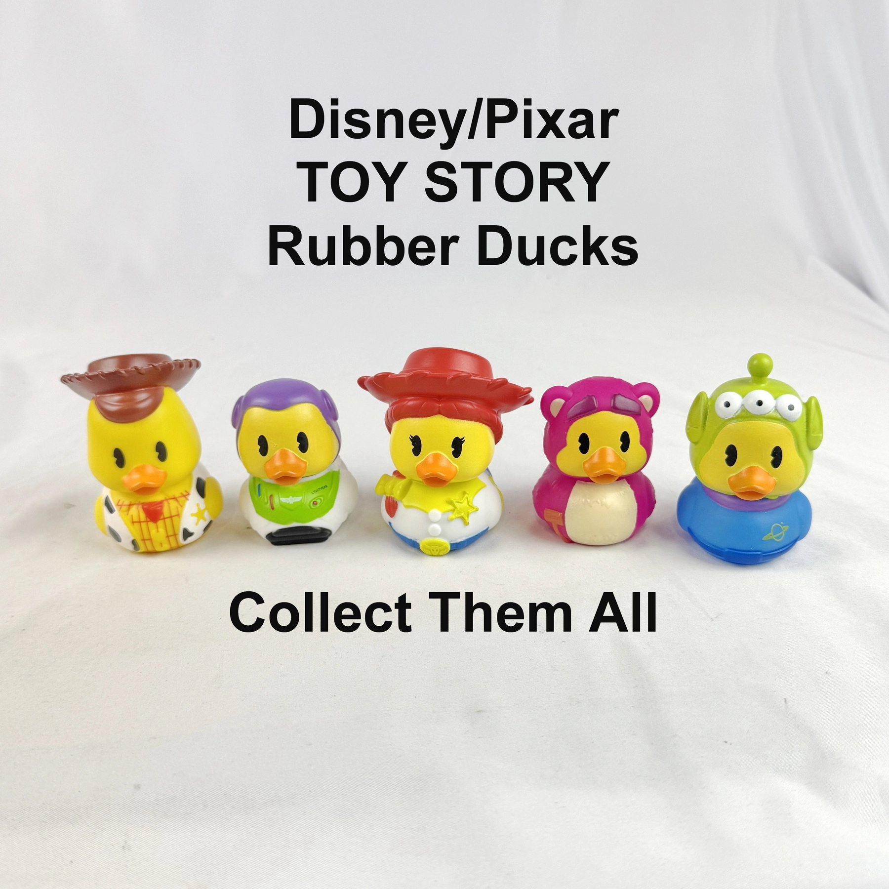 Disney Pixar Toy Story Buzz Lightyear Rubber Duck Bath Toy Tara Toy 2026 - Image 7