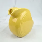 Vintage HLC Fiesta Sunflower Disc 32oz Pitcher Ceramic Art Deco USA