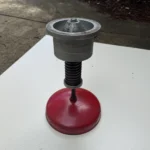 Vintage Bubble Tire Wheel Balancer Bubble Level Red Metal Garage Shop Display