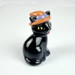 Cracker Barrel Halloween WITCH CAT Mini Pepper Shaker 883101