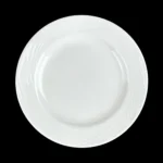 Steelite DISTINCTION SPYRO 6 1/2" Bread Plate White Embossed Restaurantware