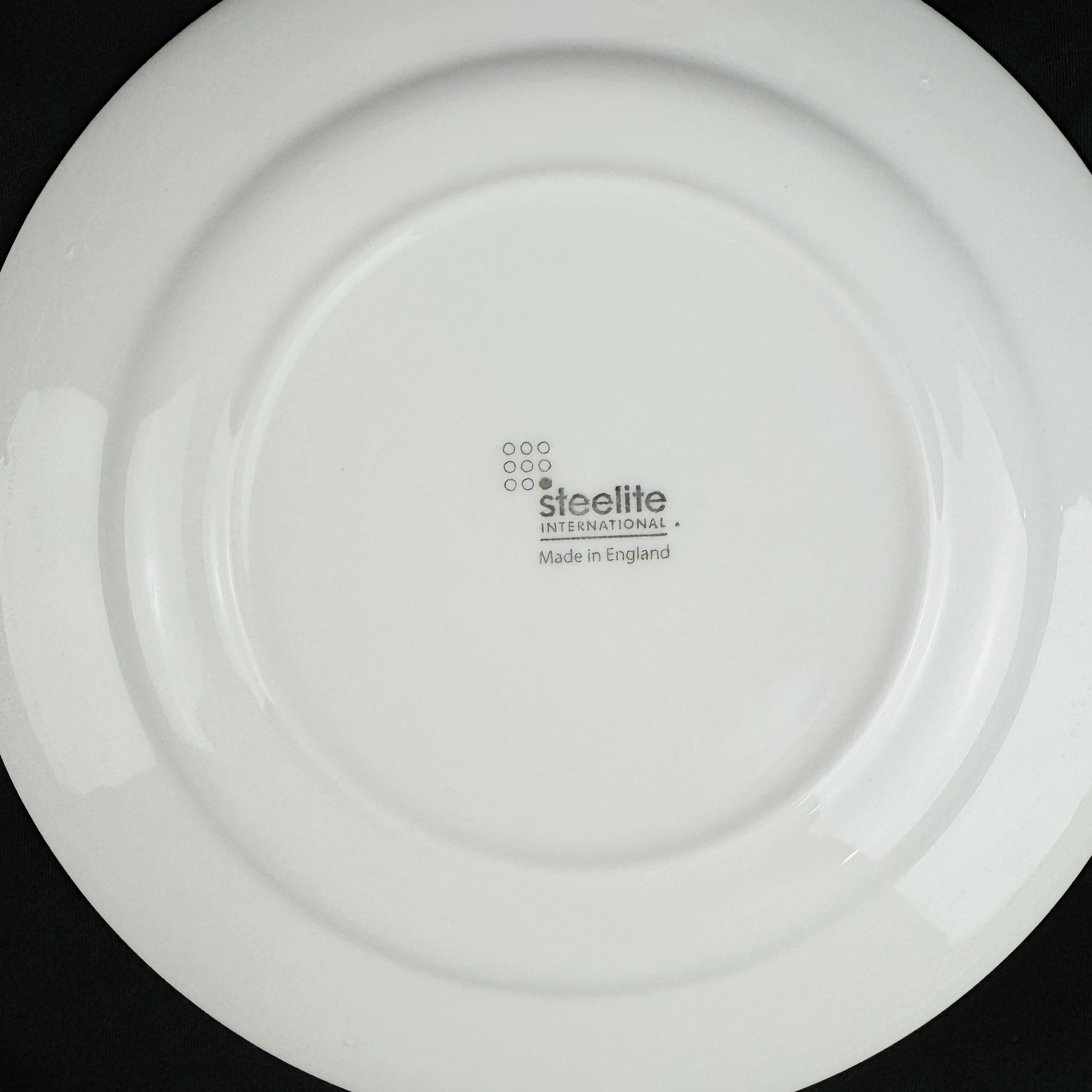 Steelite DISTINCTION SPYRO 6 1/2" Bread Plate 12pk White Embossed Restaurantware - Image 4