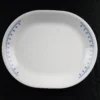 Corelle (Corning) SNOWFLAKE BLUE Oval Serving Platter