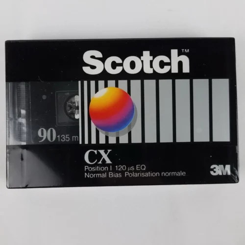 Scotch CX90 Blank Cassette Tape Normal Bias Type I (SEALED)