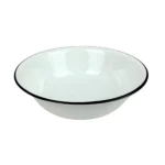 Corelle (Corning) SUNBLOSSOMS Soup/Cereal Bowl Black Edge