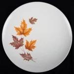 Texas Ware Melamine Fall Autumn Maple Leaves - Set of 8