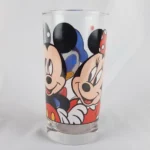 Disney Mickey Minnie Mouse Donald Duck Glass Tumbler 5.5"