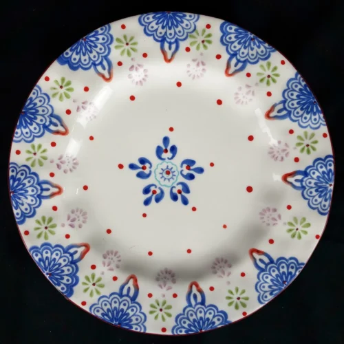 BOHO Boutique FLORAL Multicolored Stoneware Salad Plate - Pattern 1