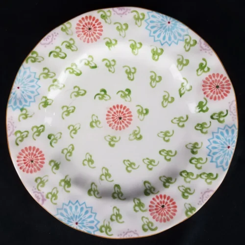 BOHO Boutique FLORAL Multicolored Stoneware Salad Plate - Pattern 3