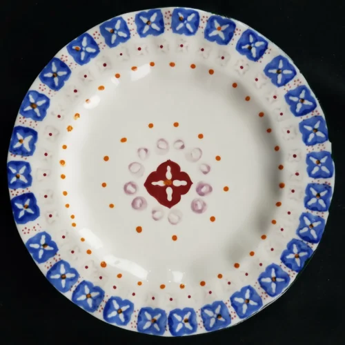 BOHO Boutique FLORAL Multicolored Stoneware Salad Plate - Pattern 4