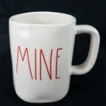 RAE DUNN by Magenta Stem Print 'MINE' Inspiration Coffee Mug