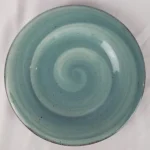 Hausenware Twist Teal Round Salad Plate