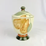 Corelle (Corning) SANGRIA Footed Sugar Bowl & Lid Stoneware