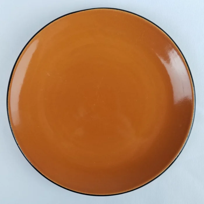 Corelle (Corning) Hearthstone CUMIN ORANGE Luncheon Plate