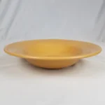 Pottery Barn SAUSALITO AMBER YELLOW Large Rim Soup Bowl
