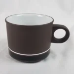 Hornsea Pottery England CONTRAST Flat Cup