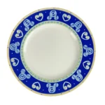Walt Disney World At Home Dinner Plate Blue Mickey Mouse