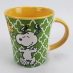 Peanuts Snoopy Woodstock 15oz Funky Mug Stoneware Gibson