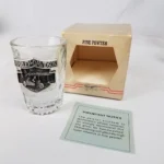 Harley-Davidson Motorcycle Shot Glass Pewter Sidecar w/Box