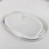 PYREX (Corning) DC-1.5 Oval Clear Glass Lid (Non Ribbed) EUC