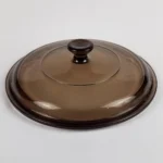 PYREX (Corning) VISIONS P-83 Amber Glass Round Replacement Lid