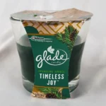 Glade Sparkling Spruce TIMELESS JOY 3.4 oz Jar Candle