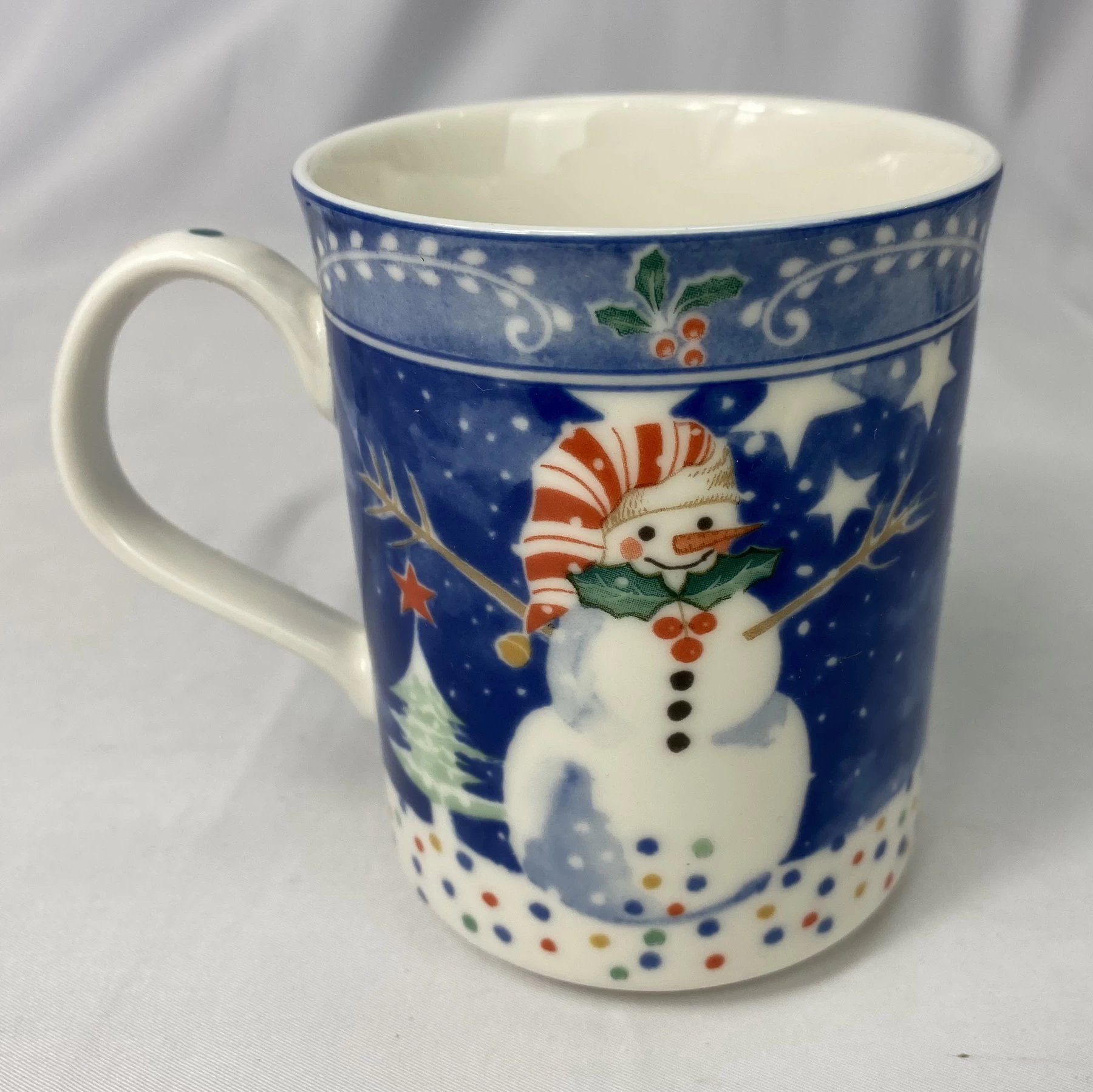 Noritake Epoch Collection E115 Mr. Snowman Set of 4 Mugs - Image 3