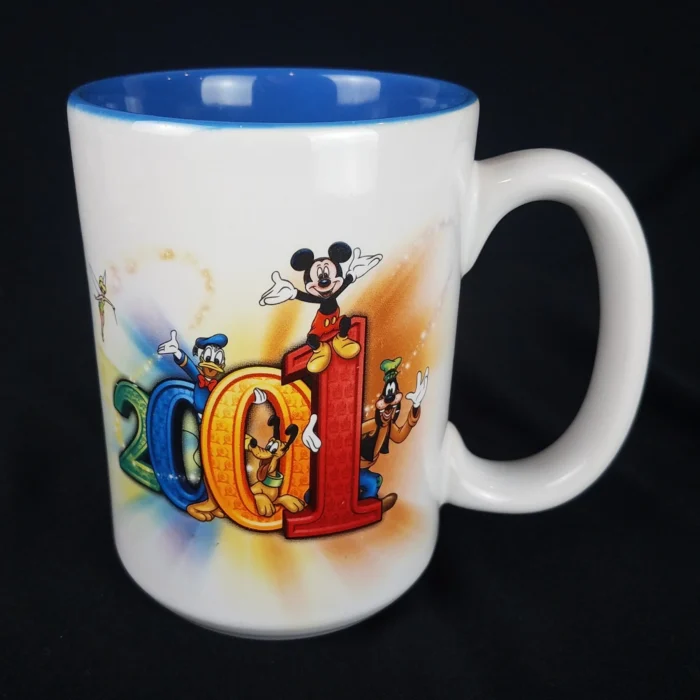 Vintage 2001 Walt Disney World 100 Years of Magic Mug