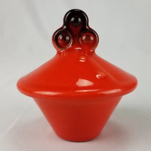 Metlox Poppytrail Vernon RED ROOSTER RED Lid for Carafe
