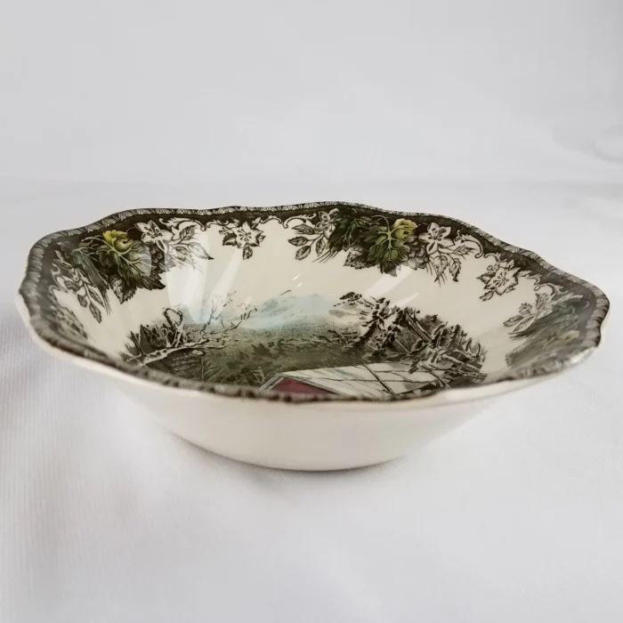 Johnson Brothers THE FRIENDLY VILLAGE Cereal Bowl - Square Made in England