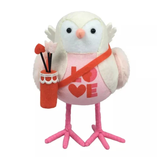 2022 Target/Spritz Valentine's Fabric Bird - FLYNN Cupids Arrow