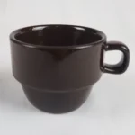 World Market Stacking Espresso Cup - Brown