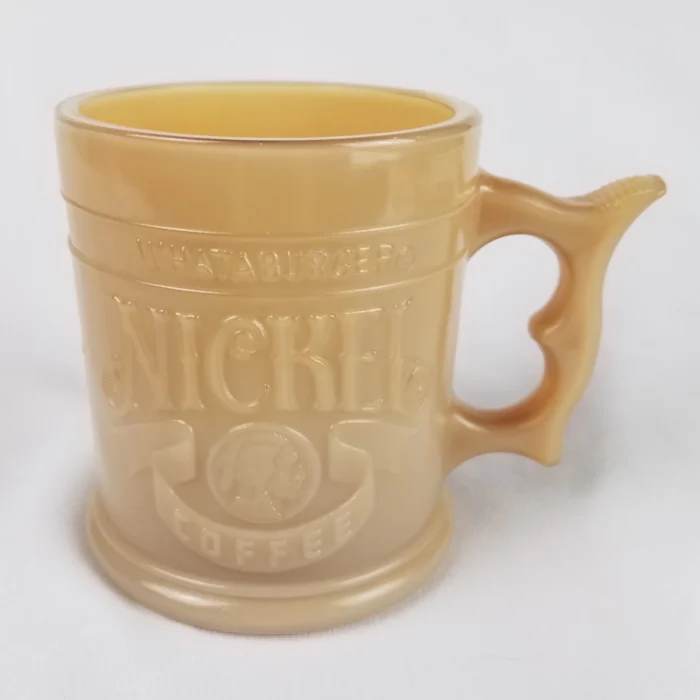 Vintage Whataburger Nickel Butterscotch Glass Mug