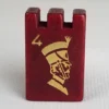 #4 MAJOR (Red) - Stratego (1961) - Replacement Game Piece - Wood