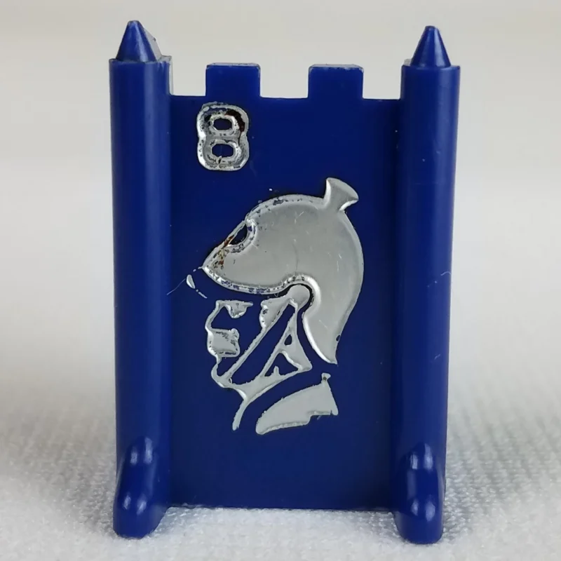 #8 MINER (Blue) - Stratego (1961-1975) - Replacement Game Piece - Plastic
