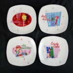 Sakura CHRISTMAS CUTIES Salad/Dessert Plates - Box Set of 4